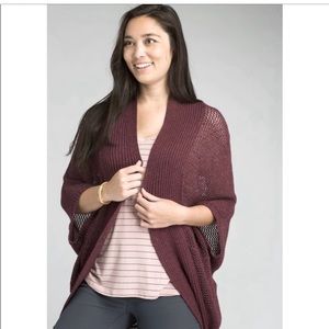 Prana Lima organic cotton cocoon sweater